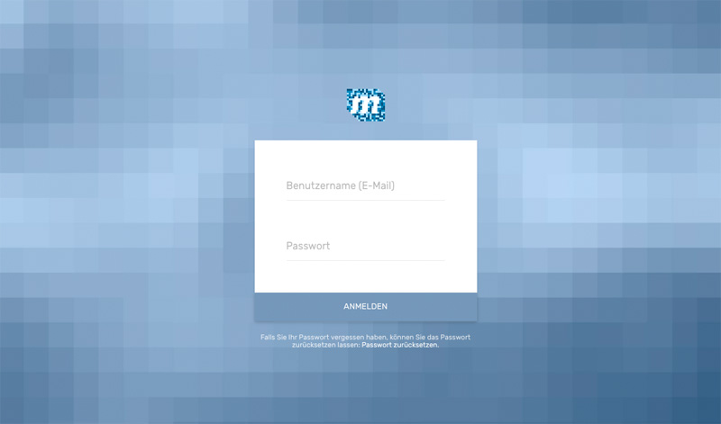 Login-Seite Login-Seite